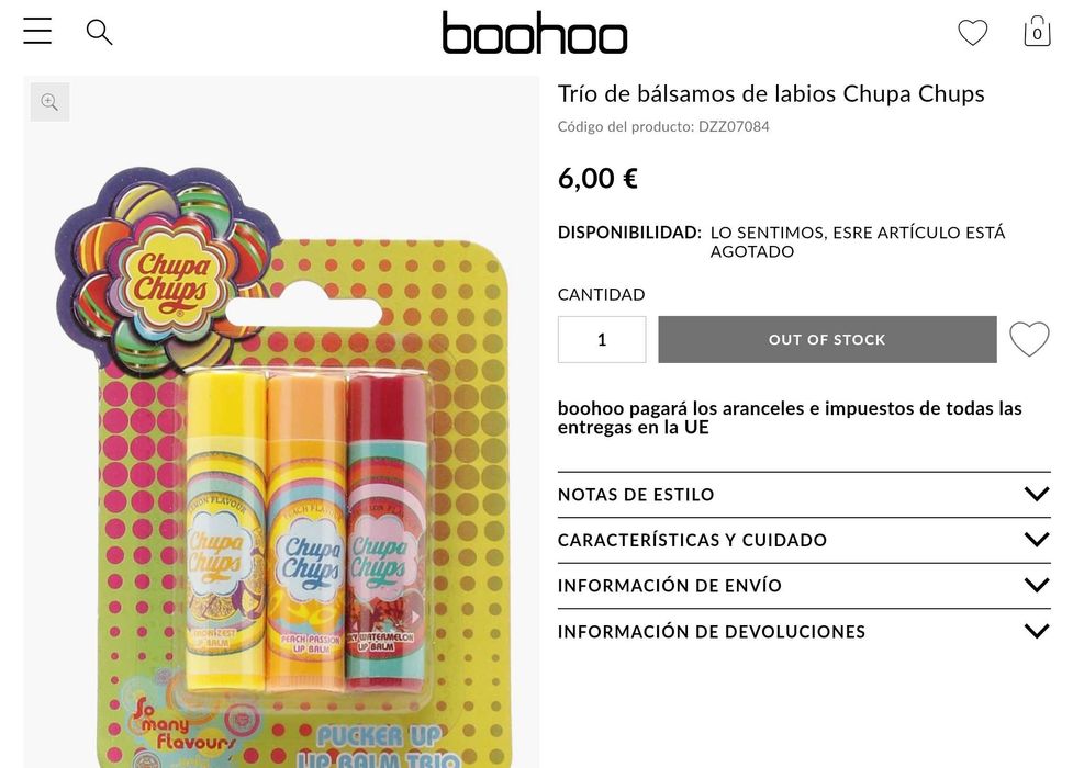 Trio de Bálsamos Labiais Chupa-Chups (NOVO!)
