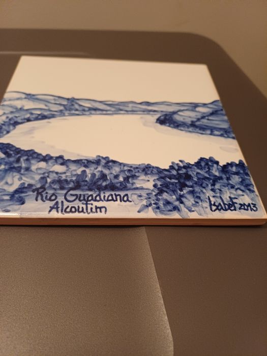 Azulejo "Rio Guadiana Alcoutim "