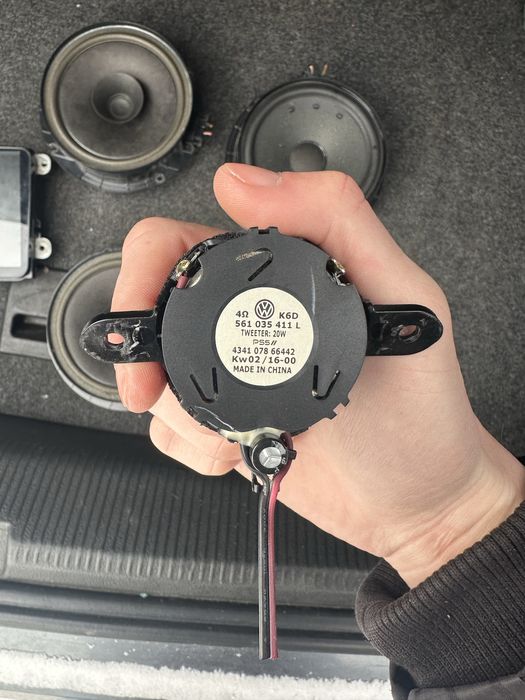 Комплект музыки на Wolkswagen Passat b7 (nms)