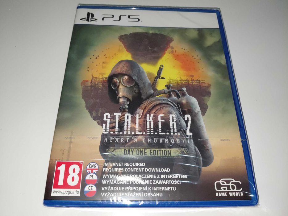 ps5 STALKER 2: SERCE CZARNOBYLA po polsku, polskie wydanie, płyta NOWA