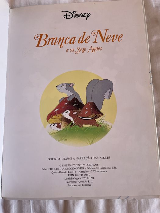 A branca de neve e os sete anões