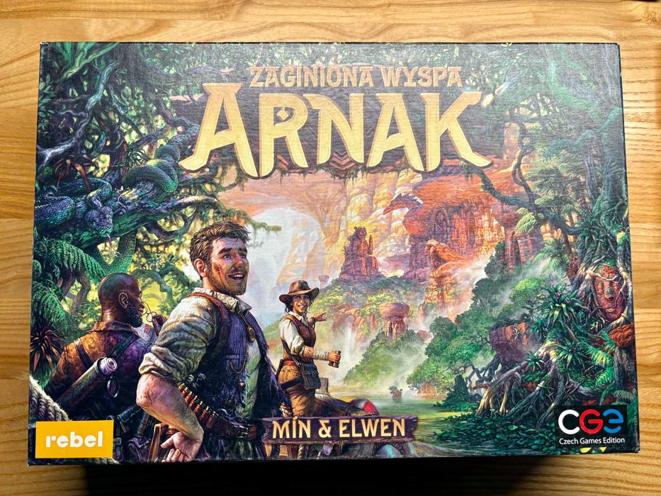 Arnak - organizer (reDrewno) + pudełko