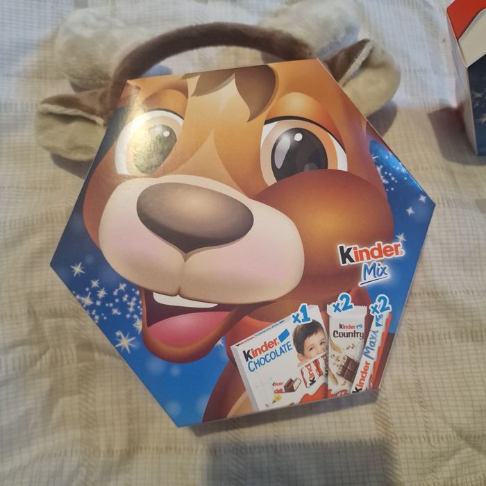 Kinder mix Christmas gifts
