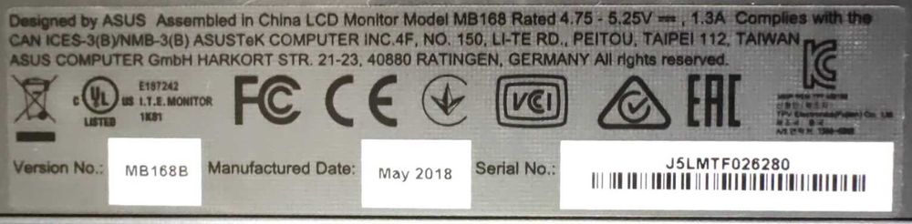 Мониторы Asus. AOC