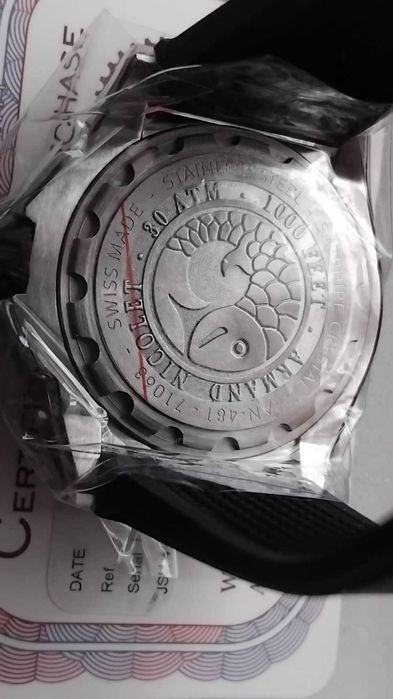 -75% Акція! Новий Armand Nicolet A481PGN-NO-GG2710N Swiss made