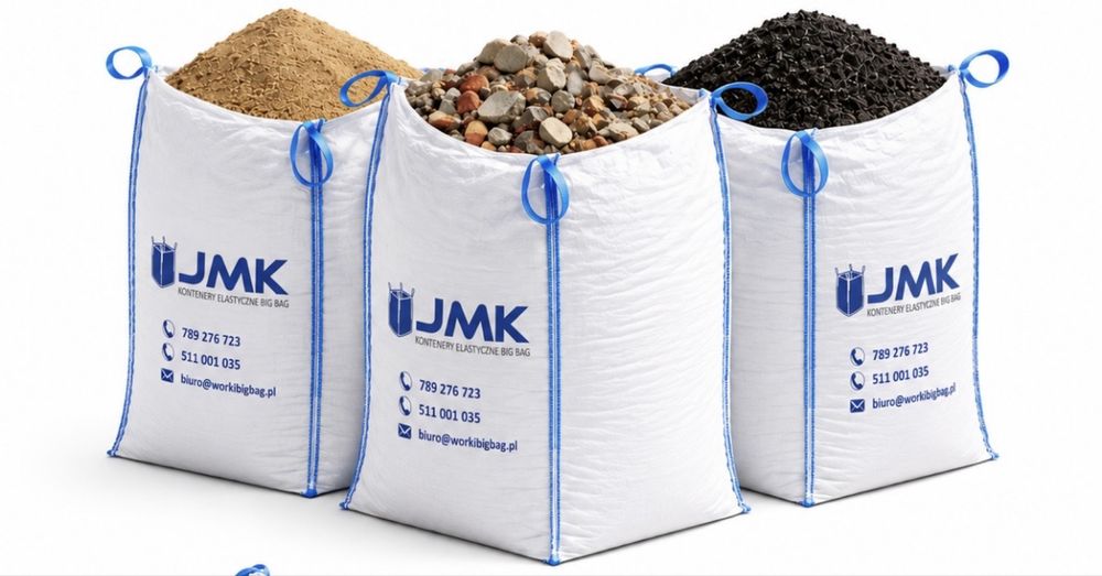 Worki big bag bagi 1000kg zboze/gruz nowosc duza ilosc