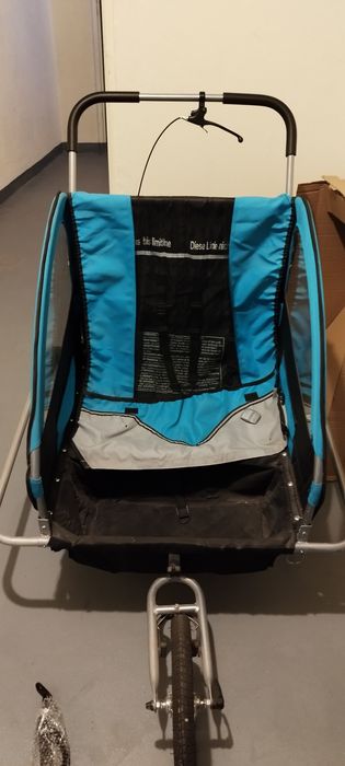 Przyczepa rowerowa dwuosobowa