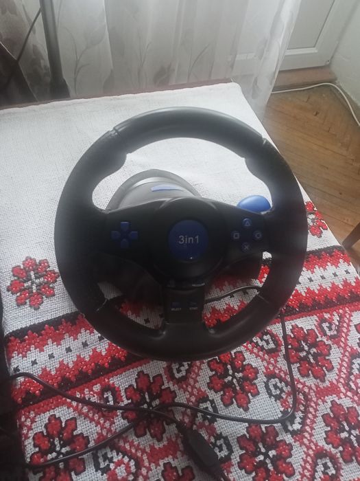 Руль ігровий новий