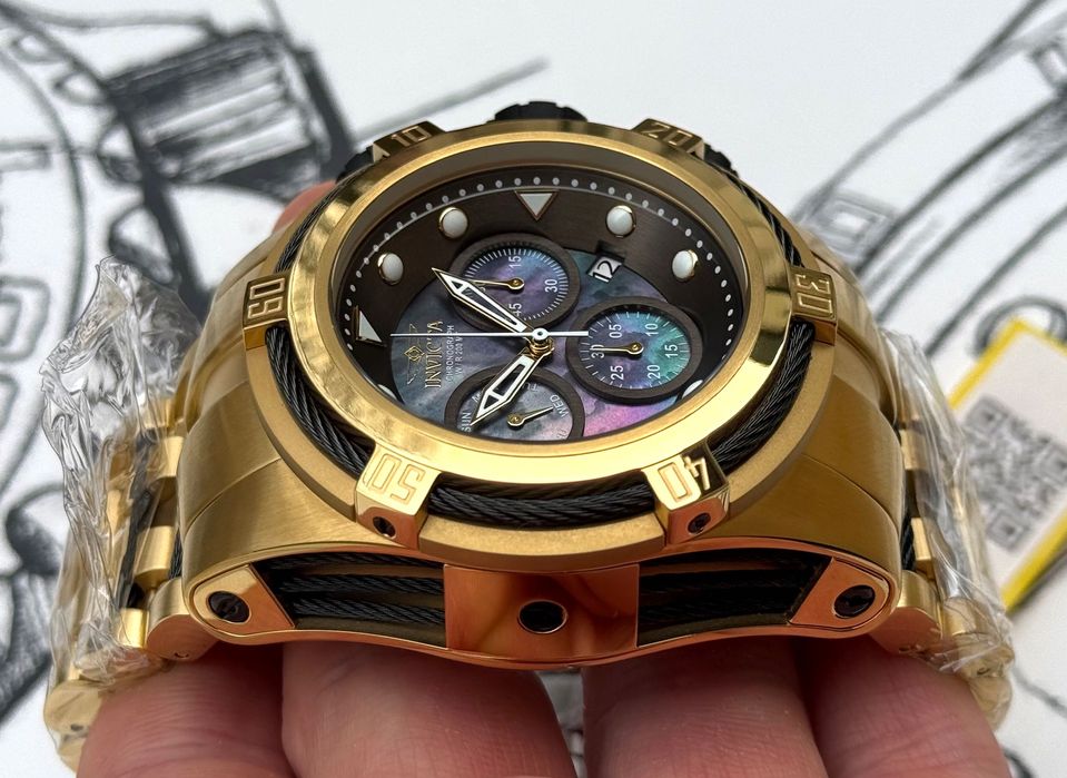 Мужские часы Invicta 29737 Reserve Bolt Zeus Swiss 53 mm. 200 MT.