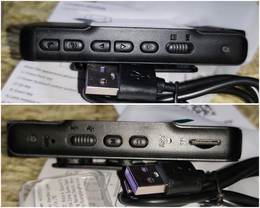 Нагрудна відео Mini Body L11 1080 fullHD WiFi +32 GB і кріплення