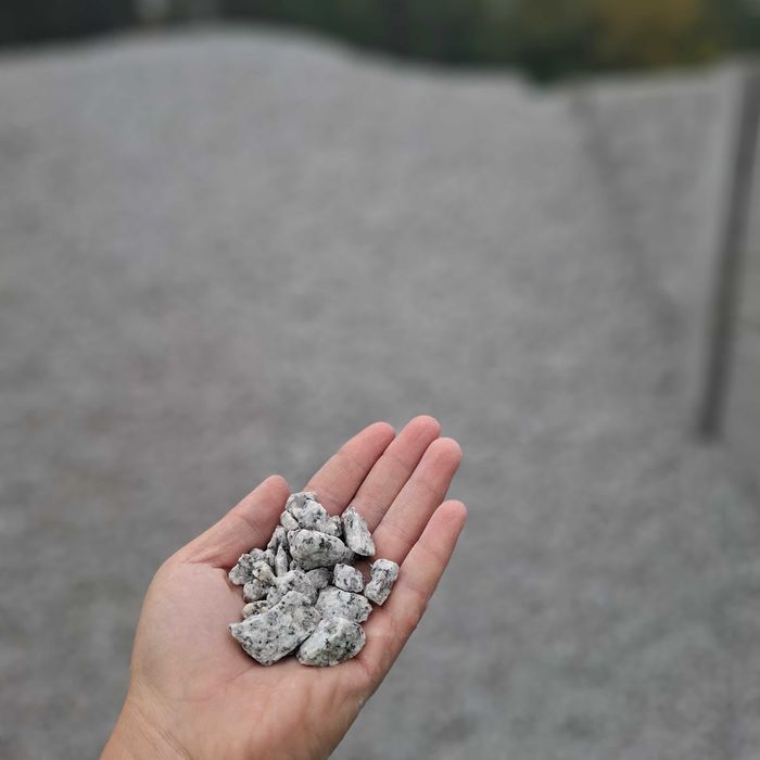 Grys Granitowy. Grys Dalmatyńczyk. Kamień do Ogrodu. Grys szary.