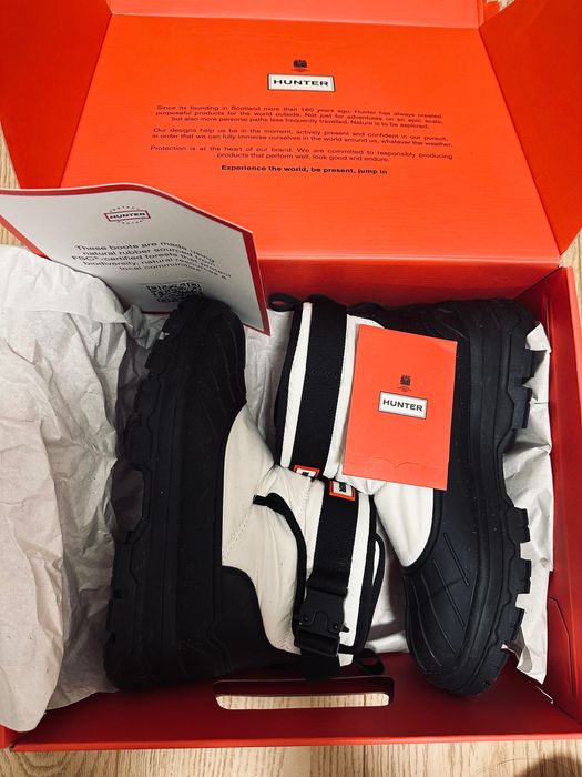 Hunter/Buty śnieżne/jednorazowo używane/Unisex