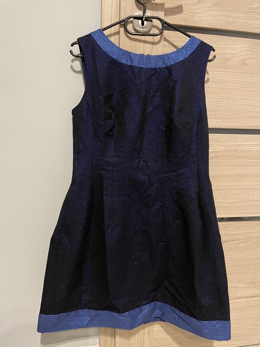 Sukienka elegancka rozmiar M L brokat