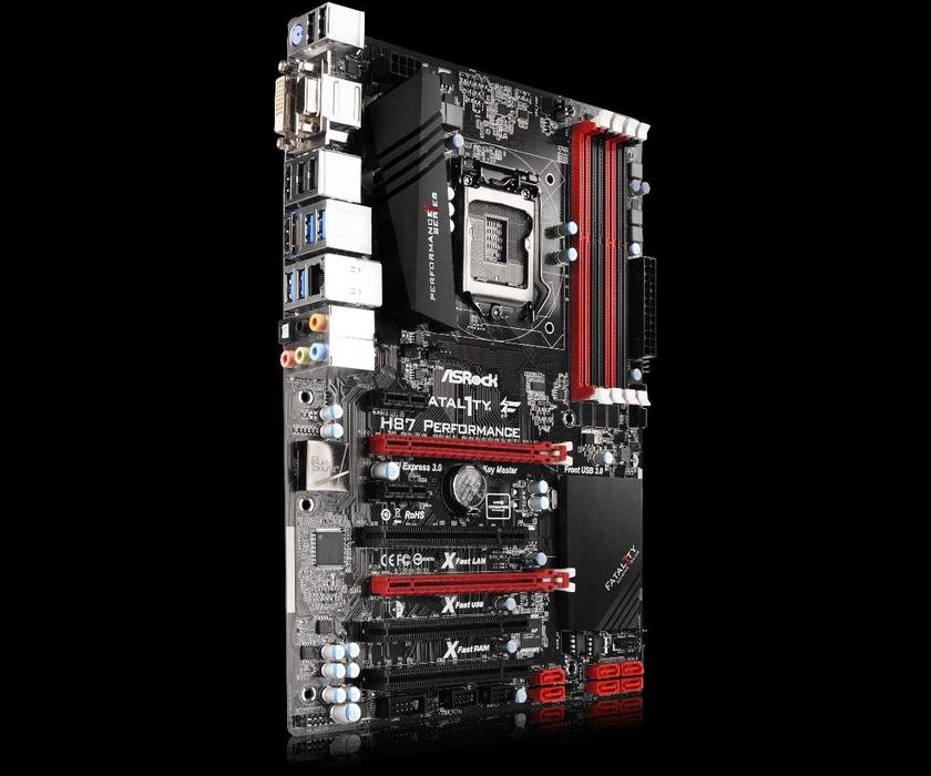Płyta główna ASRock H87 Fatal1ty z procesorem Intel Pentium + 8gb RAM
