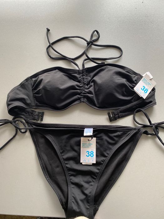 Купальник чорний новий 38 розмір Primark