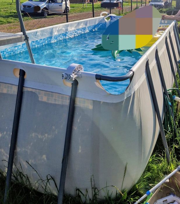 Basen ogrodowy stelażowy 4x2, 122cm