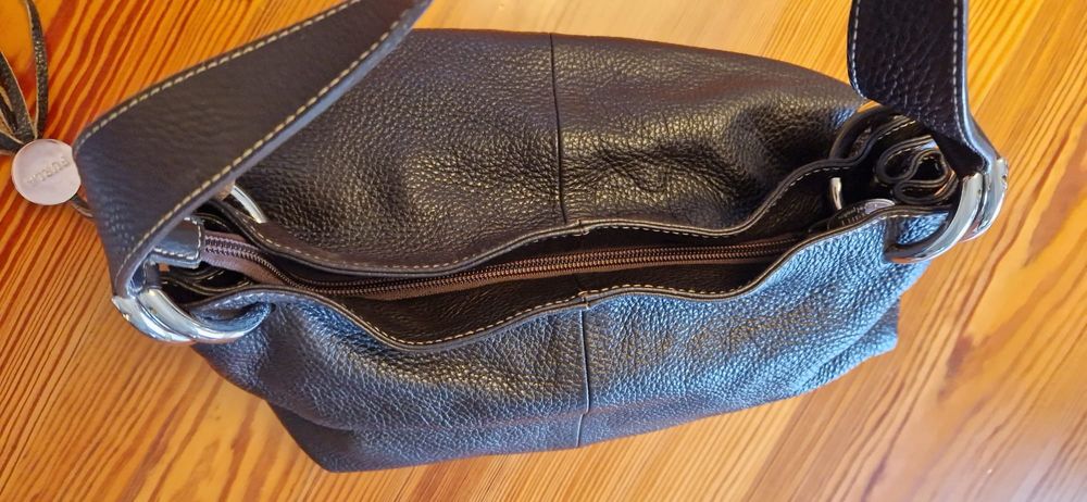 Mala de mão Furla castanho escuro