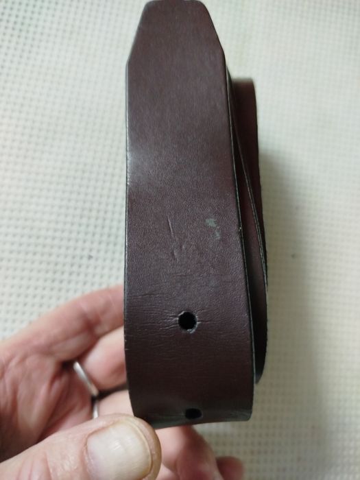 Pasek skórzany męski