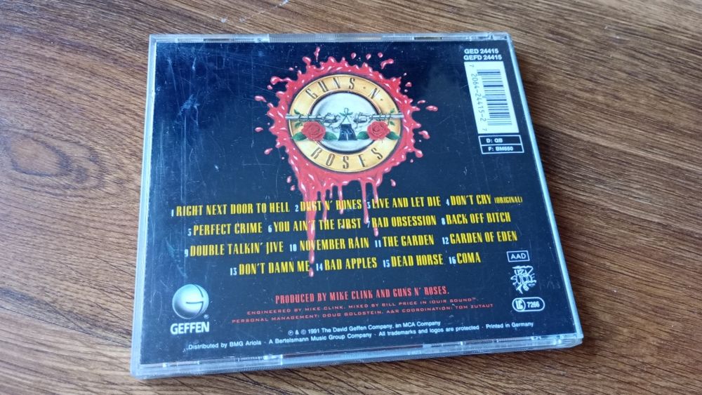Guns n' roses Use your illusion I CD Geffen 1991
