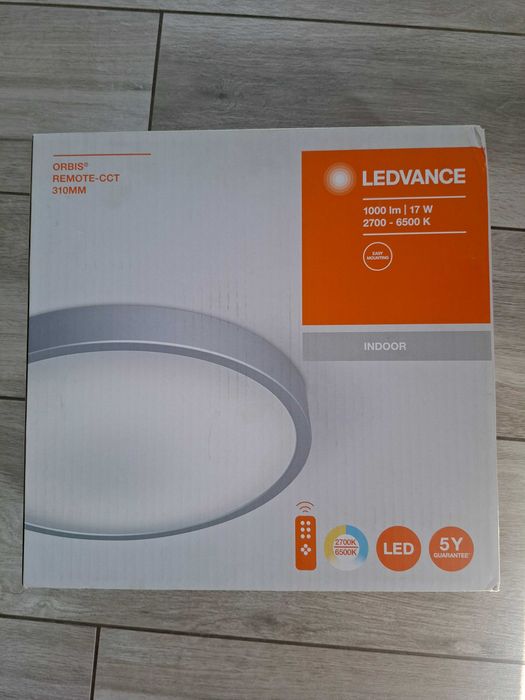Lampa  sterowanie pilot