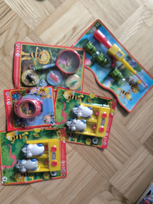 Zabawki z gazety Pszczółka Maja