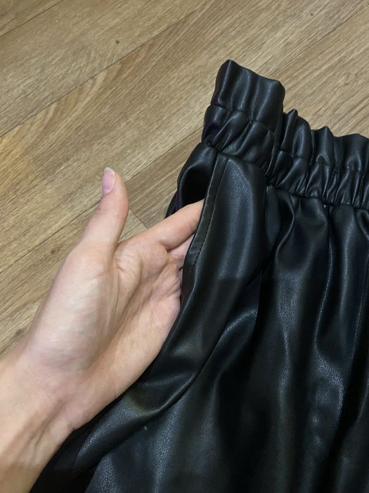 Юбка єко шкіра