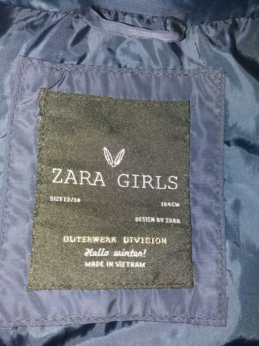 Kurtka puchowa Zara 164