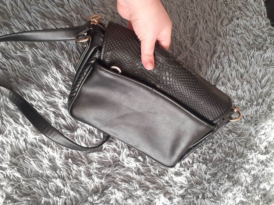 Сумка сумочка жіноча портфель чорного кольору