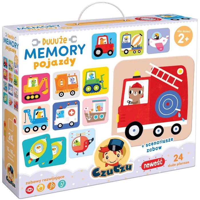 CZUCZU DUUUŻE memory pojazdy 2+ Czu czu