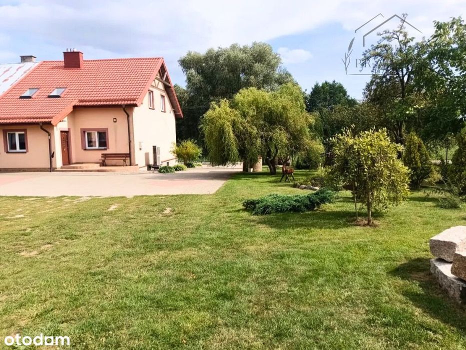 Dom z pompą ciepła, 121 m², duża działka