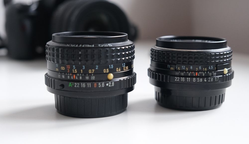 Lustrzanka Pentax K200D, 3 obiektywy i dodatki