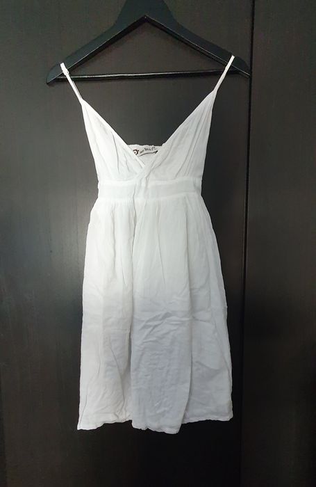 Vestido juvenil branco