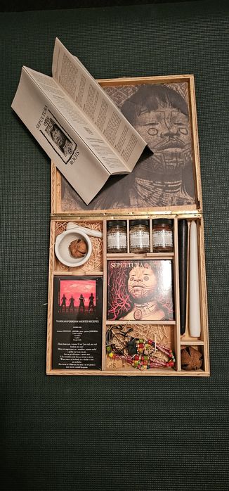 SEPULTURA: ROOTS promo wood box 1996