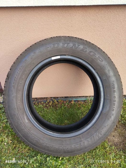opony zimowe 195/65 R15 Dunlop