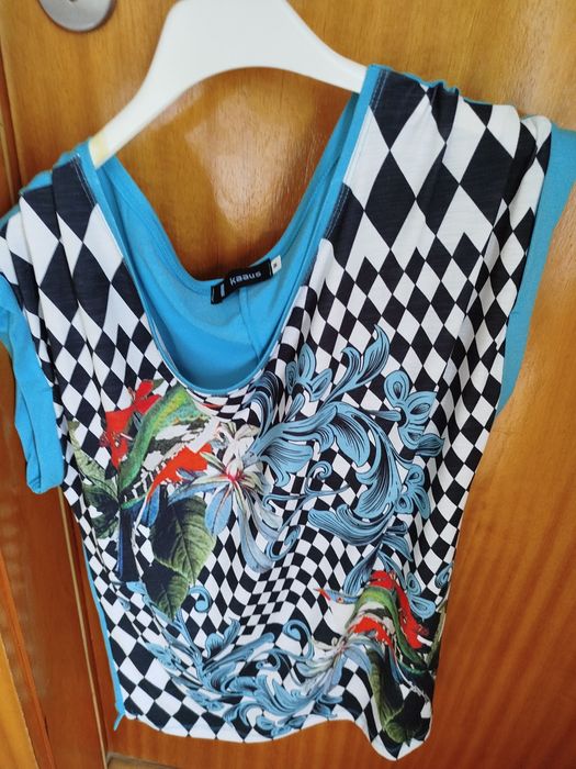 Blusa de manga curta