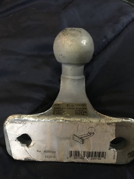 Bola de reboque para carros ou autocaravanas