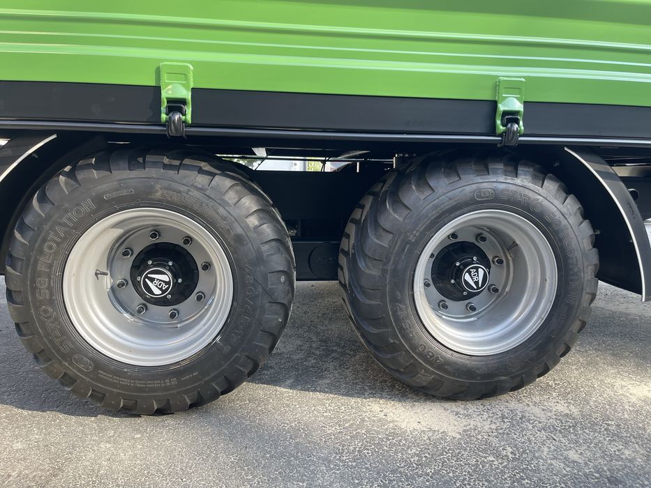 Przyczepa tandem wywrotka kiper 3 strony dostepna od reki