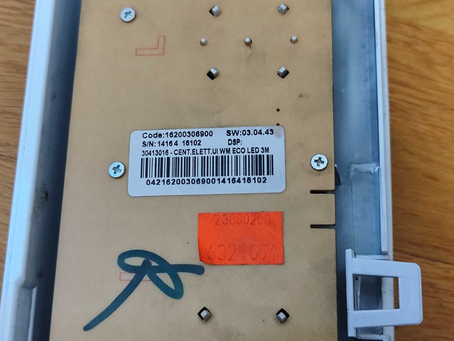 Indesit IWSC 51051 Panel Przedni Sterowania Elektronika Cały Sprawny