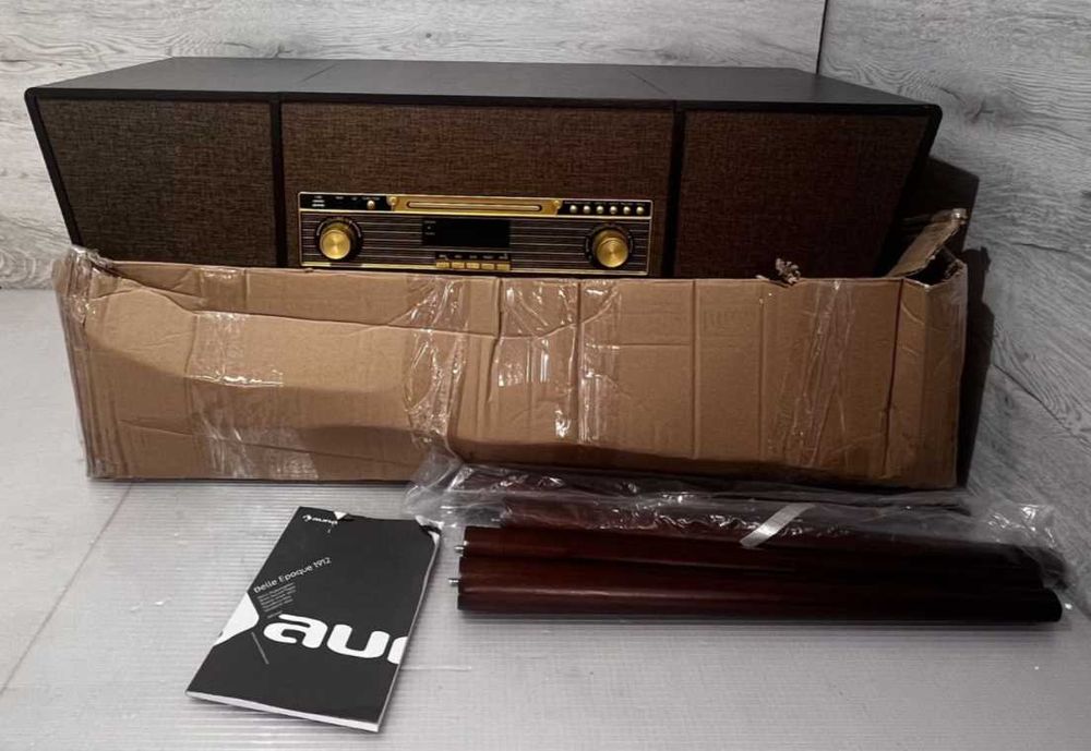 Програвач вінілу в стилі ретро Auna Belle Epoque 1912 USB  Bluetooth