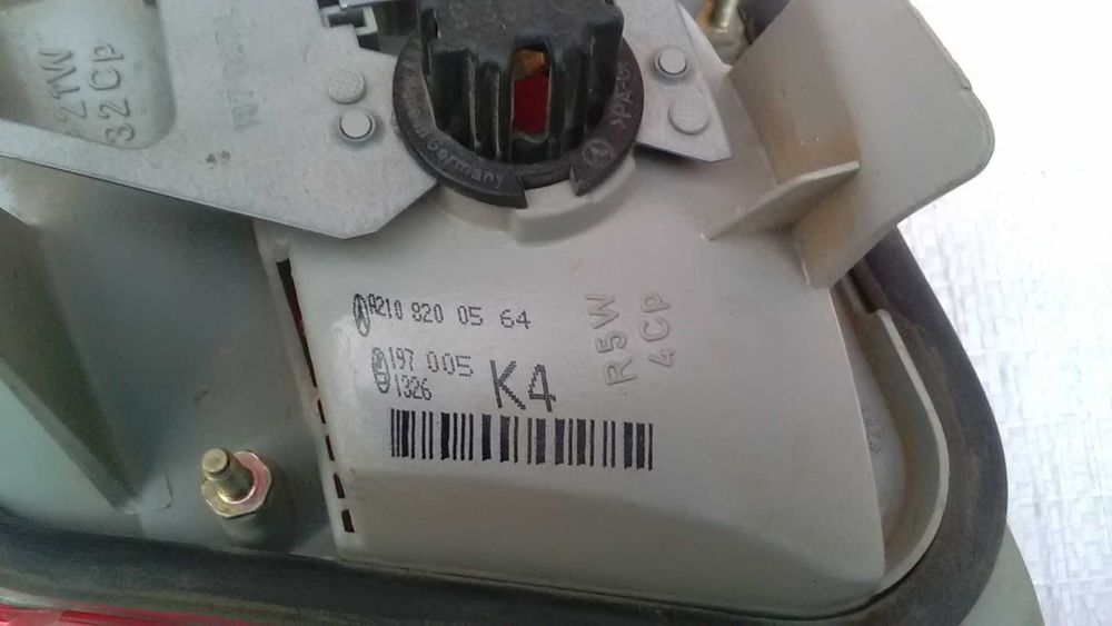 Mercedes W210 задний фонарь и две противотуманки