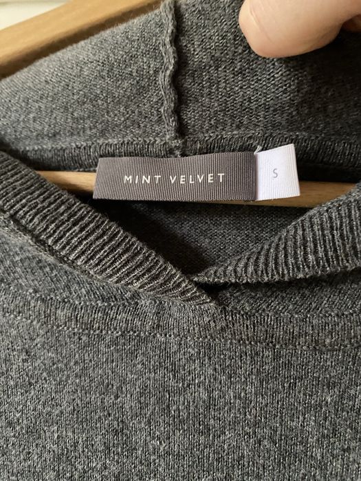 Bawełniana dzianinowa bluza z kaszmirem bluza z kapturem kaszmirowa