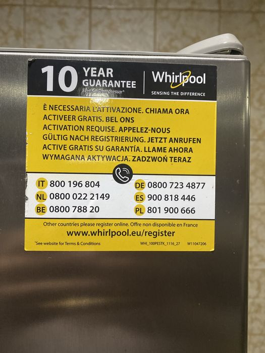 Frigorifico combinado whirlpool