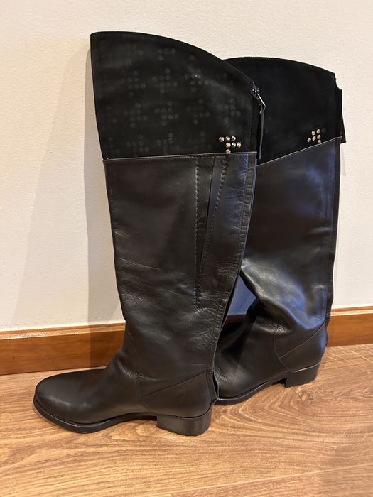 Botas em pele Luis Onofre como novas