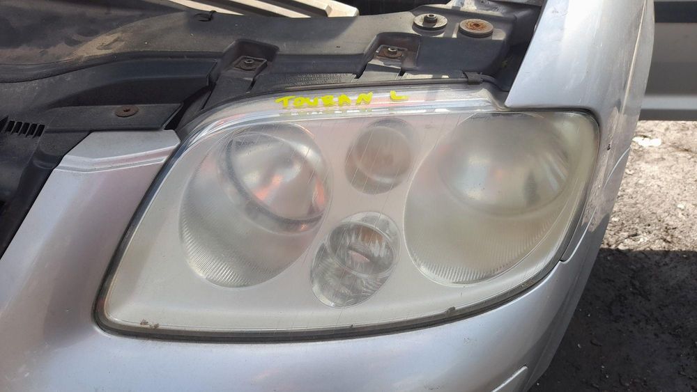 Lampa przednia przód lewa vw touran i 1 1t la7w