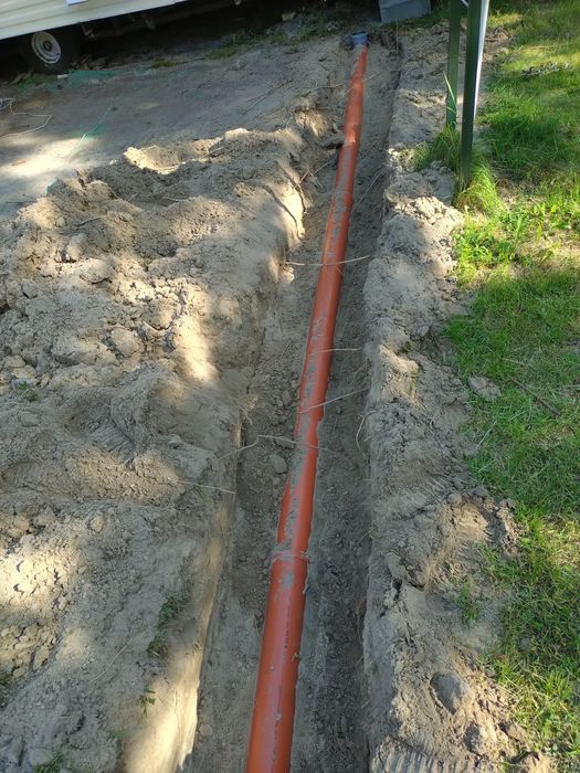 Usługi koparko - ładowarką,minikoparką pracę ziemne