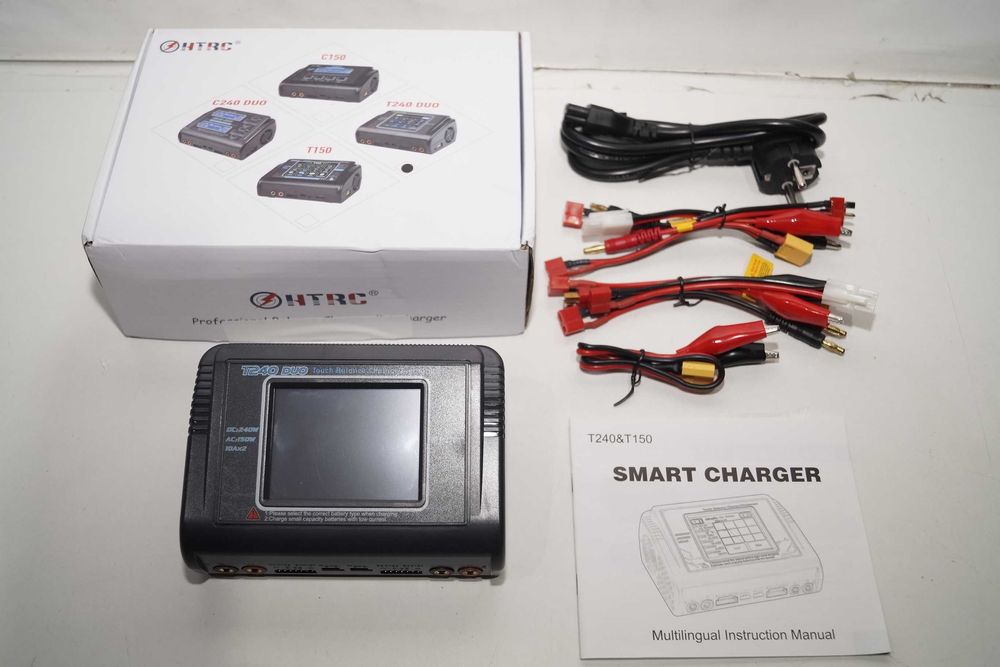 HTRC T240 DUO RC Ładowarka/Rozładowarka Waga do Lilon LiPo LiFe LiHV