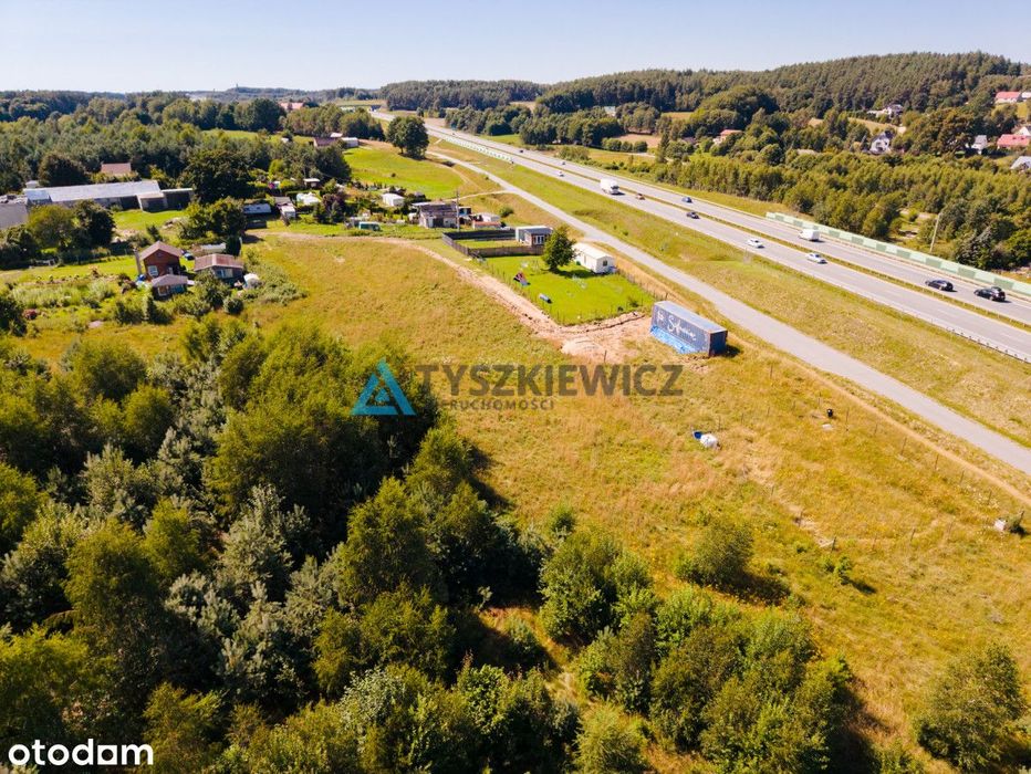 Działka budowlana w Koleczkowie, blisko jezioro.