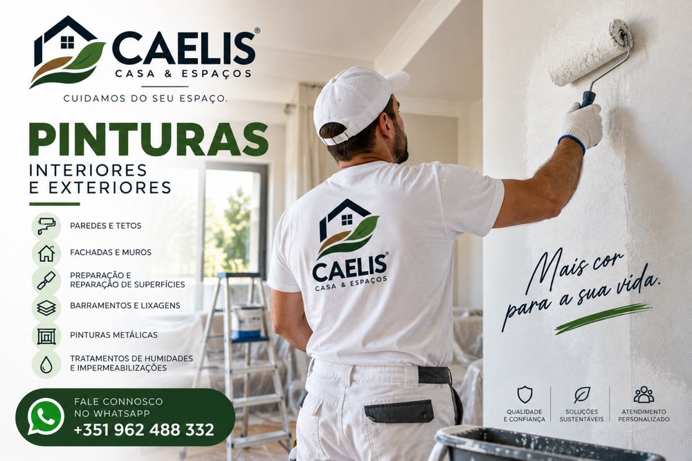 PINTURAS | REMODELAÇÕES | JARDIM — ALENQUER E REGIÃO