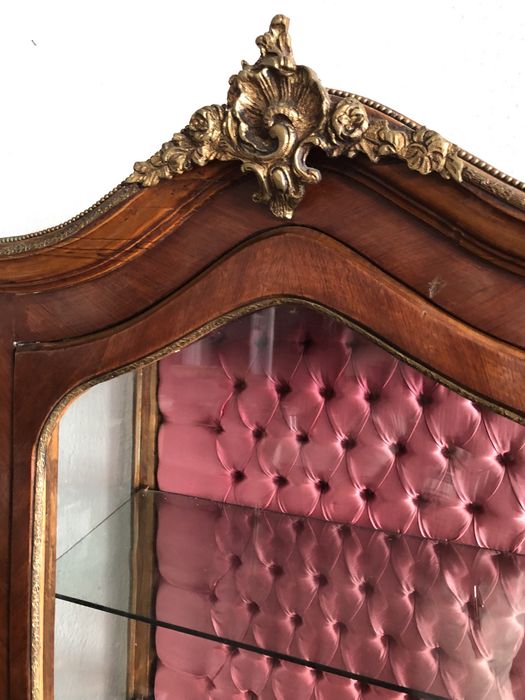 Vitrine antiga estilo Luis XV