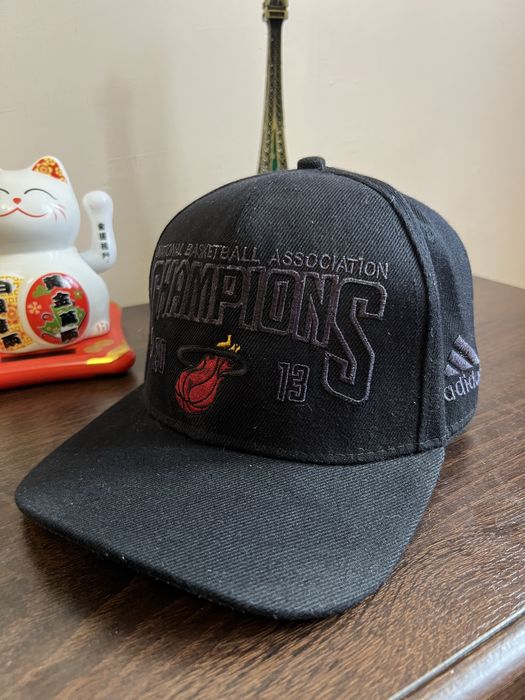 Czapka z daszkiem Adidas Miami Heat 2013 NBA Champions